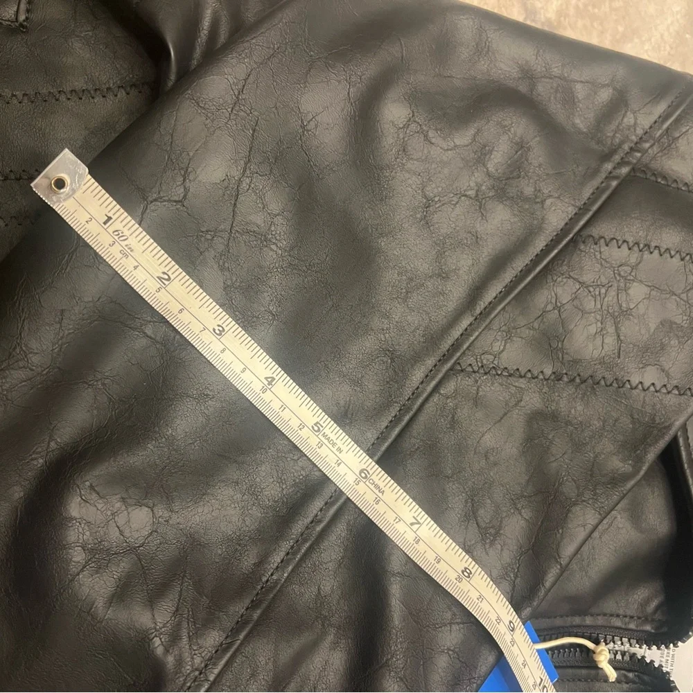 Adidas Santiago Pleather Jacket - Picture 10 of 13